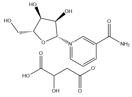 Nicotinamide riboside malate 结构式