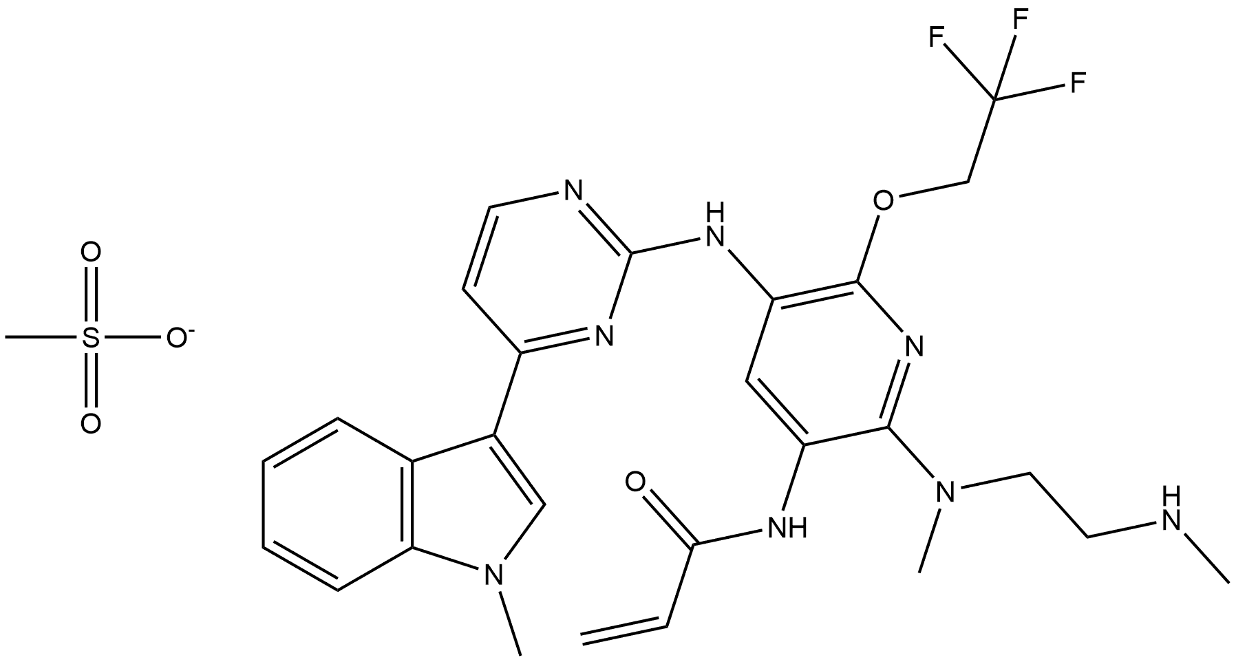 AST5902 mesylate Chemical Structure