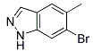 6-Bromo-5-methyl-1H-indazole Chemical Structure
