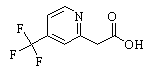 (4-Trifluoromethyl-pyridin-2-yl)-acetic acid Chemical Structure