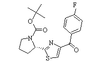 (s)-tert-butyl 2-(4-(4-fluorobenzoyl)thiazol-2-yl)pyrrolidine-1-carboxylate Chemical Structure
