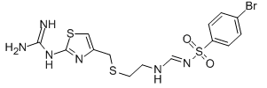 Ebrotidine Chemical Structure