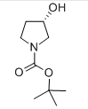 (S)-(+)-1-Boc-3-hydroxypyrrolidine Chemical Structure