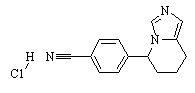 Fadrozole Hydrochloride Chemical Structure