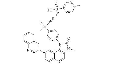 BEZ235 Tosylate Chemical Structure