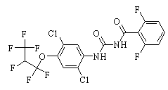 Lufenuron Chemical Structure