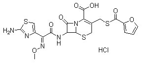 Ceftiofur hydrochloride Chemical Structure