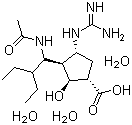 Peramivir trihydrate Chemical Structure