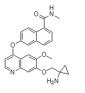 Lucitanib Chemical Structure