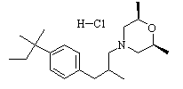 Amorolfine hydrochloride Chemical Structure