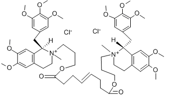Mivacurium chloride Chemical Structure