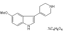 RU 24969 hemisuccinate Chemical Structure