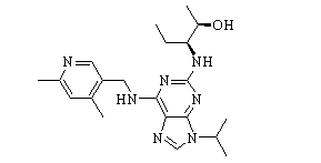 CYC065 free base Chemical Structure