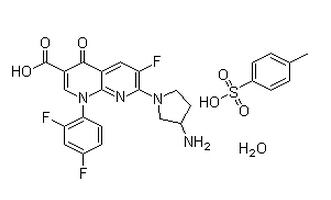 Tosufloxacin tosylate hydrate Chemical Structure