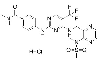 Defactinib hydrochloride Chemical Structure