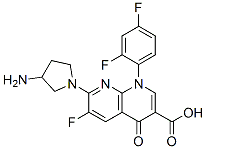 Tosufloxacin Chemical Structure