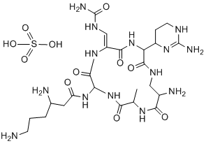 Capreomycin Chemical Structure