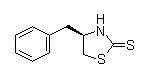 (R)-4-Benzylthiazolidine-2-thione 结构式