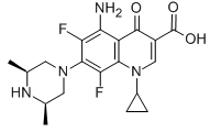 Sparfloxacin Chemical Structure