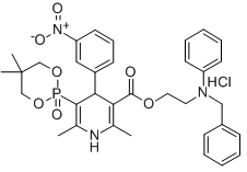 Efonidipine Hydrochloride Chemical Structure