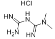 Metformin hydrochloride Chemical Structure