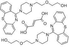 Quetiapine fumarate Chemical Structure
