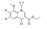 Gatifloxacin macrolid Chemical Structure