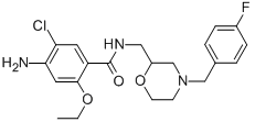 Mosapride Chemical Structure