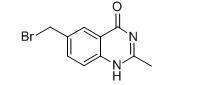 6-Bromomethyl-3,4-dihydro-2-methyl-quinazolin-4-one Chemical Structure