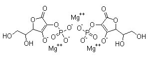 L-Ascorbic acid 2-phosphate magnesium ester Chemical Structure