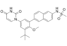 Dasabuvir Chemical Structure