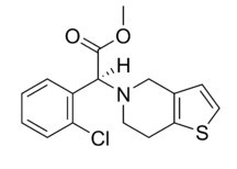 Clopidogrel Chemical Structure