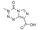 Temozolomide Acid Chemical Structure