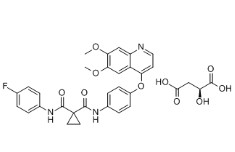 Cabozantinib L-Malate Salt Chemical Structure