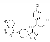 AZD5363 Chemical Structure