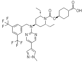 CETP inhibitor 结构式