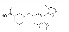 Tiagabine Chemical Structure