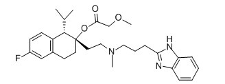 Mibefradil Dihydrochloride Chemical Structure