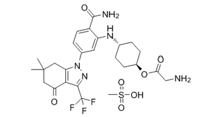 PF-04929113 Mesylate Chemical Structure