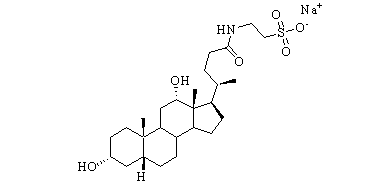 Sodium Taurodeoxycholate 结构式