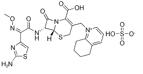 Cefquinome sulfate Chemical Structure