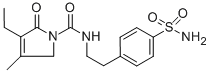 Glimepiride sulfonamide Chemical Structure