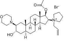 Rocuronium bromide Chemical Structure