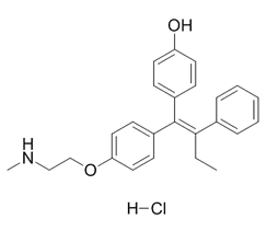 E-Endoxifen hydrochloride Chemical Structure