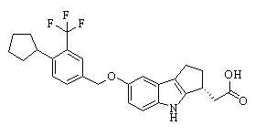 Etrasimod Chemical Structure