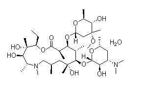 Azithromycin monohydrate Chemical Structure