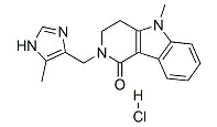 Alosetron hydrochloride Chemical Structure