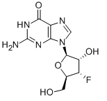 3fluoro-3deoxyguanosine Chemical Structure