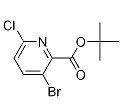 Tert-butyl3-bromo-6-chloropicolinate Chemical Structure