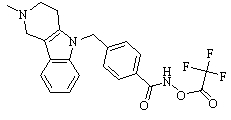 Tubastatin A trifluoroacetate Chemical Structure